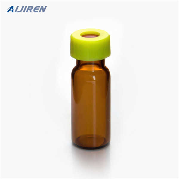 40% larger opening chromatography vials silicone/PTFE bonded septa